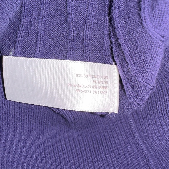 y2k v neck cable knit sweater - Picture 4 of 6